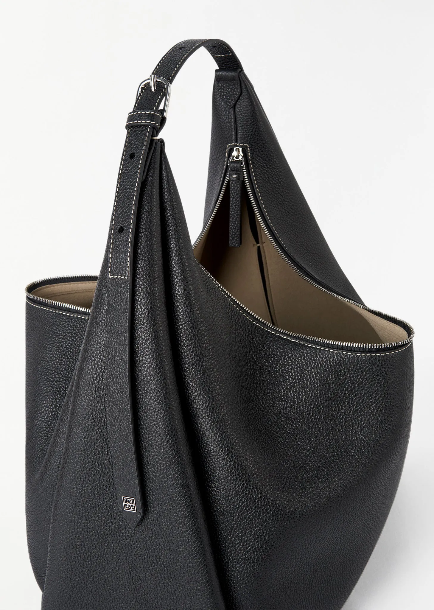 Belt Hobo Bag — Black