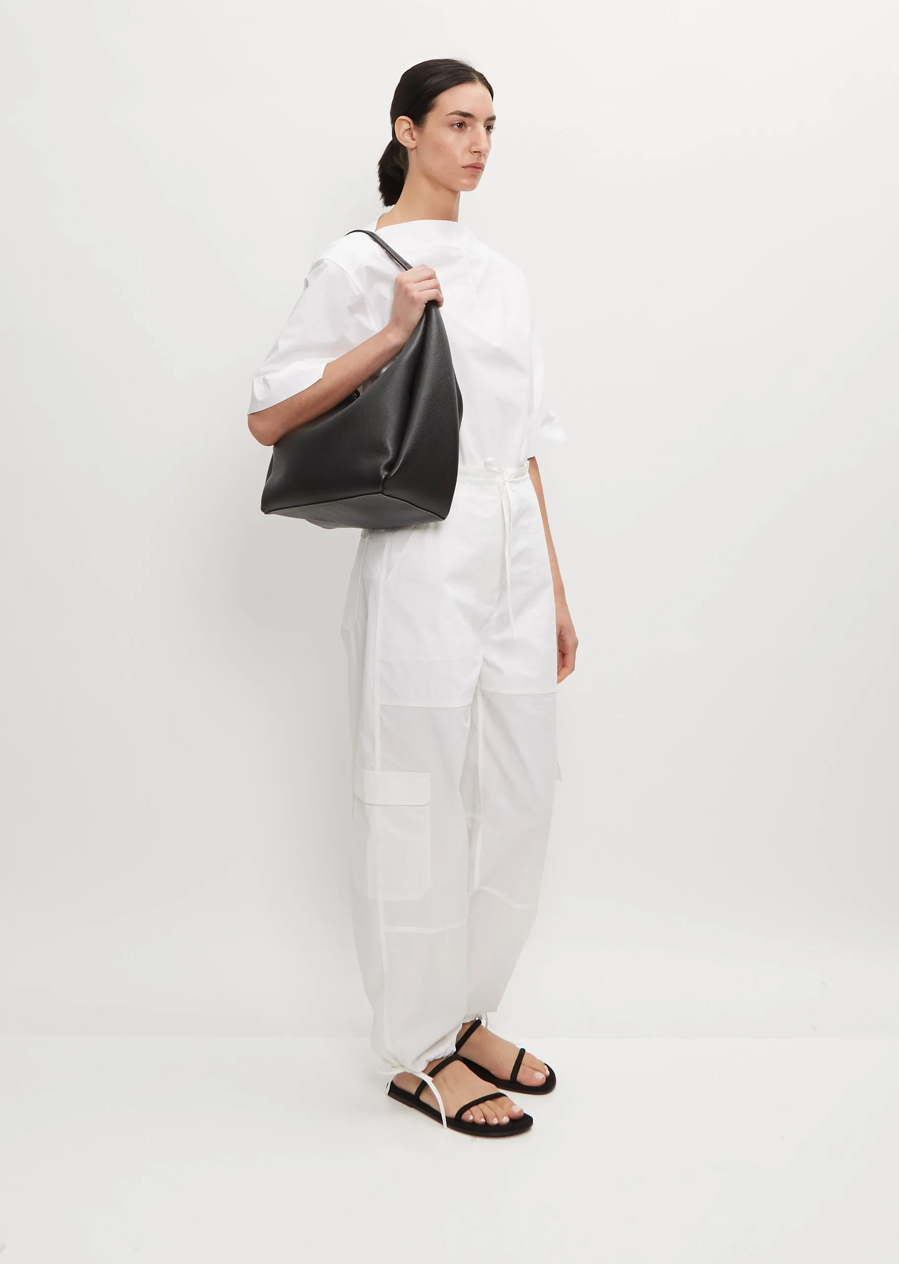 Belt Hobo Bag — Black