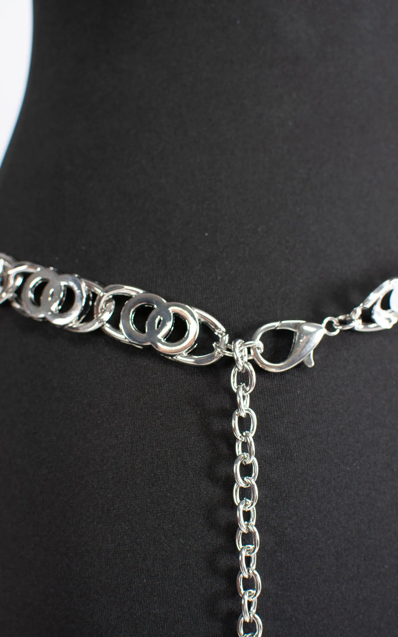 Belt | Small Circle Chain | Silver