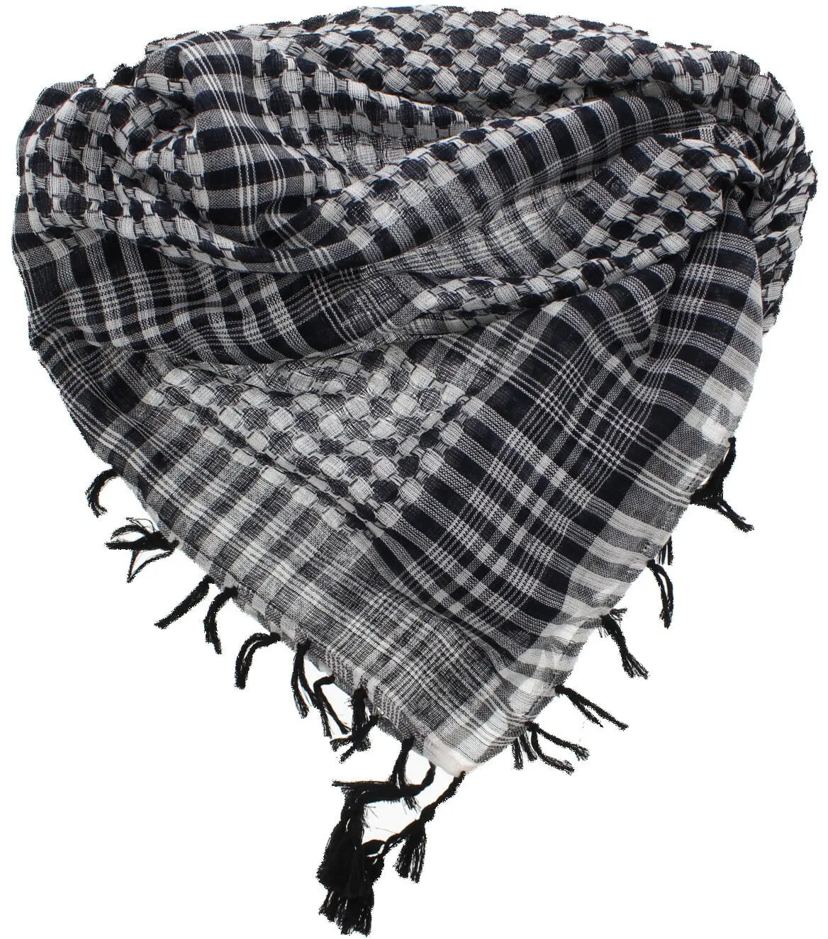 Black PLO Arafat Square Scarf