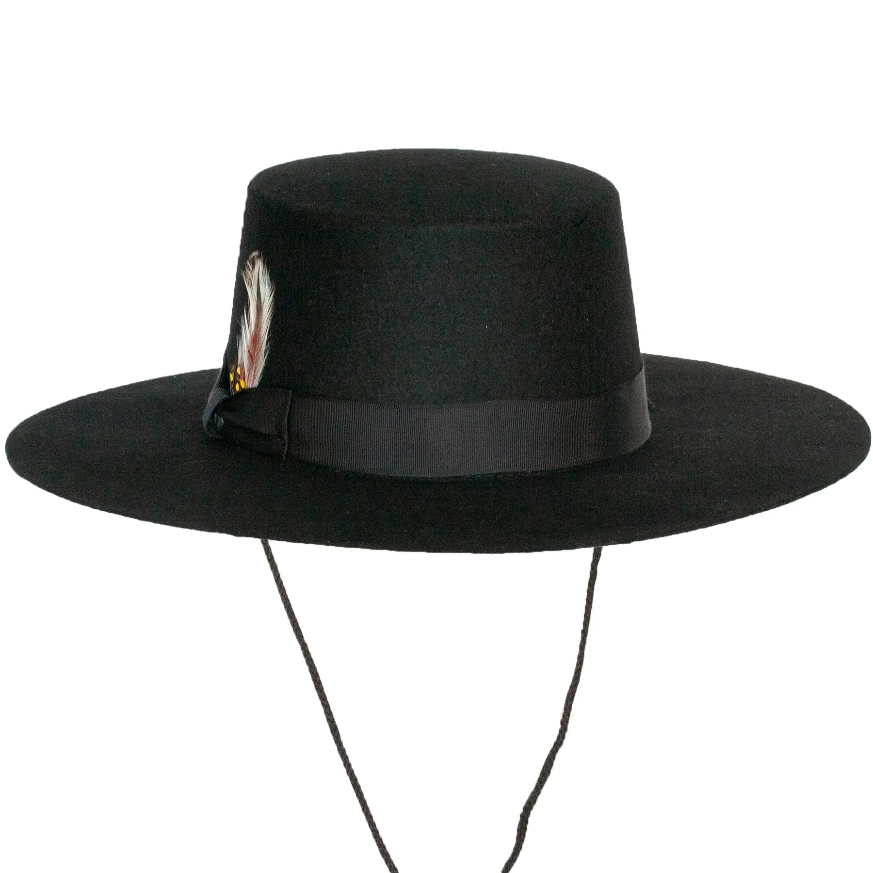 Bolero Wide Brim Flat Crown Hat by Levine Hats