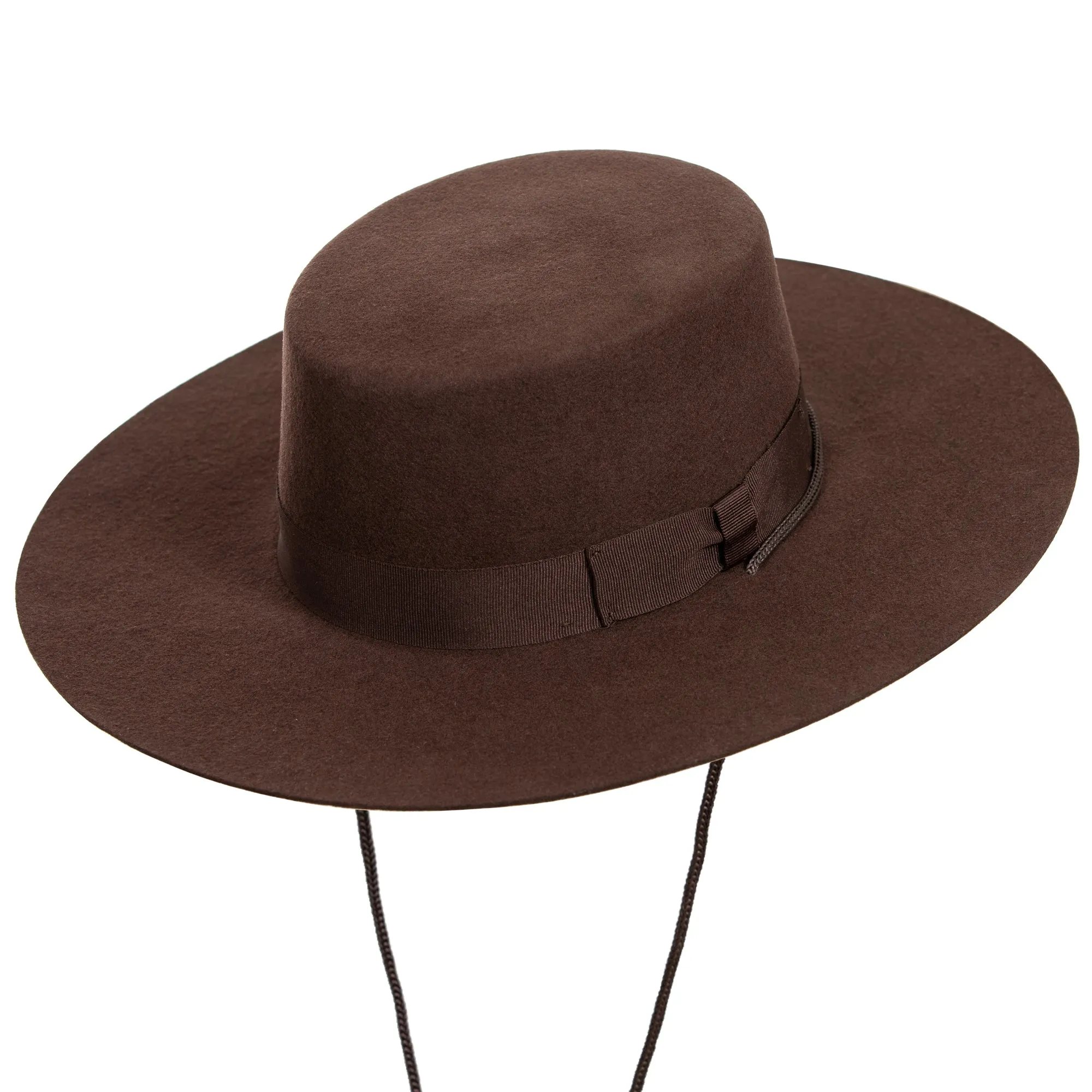 Bolero Wide Brim Flat Crown Hat by Levine Hats