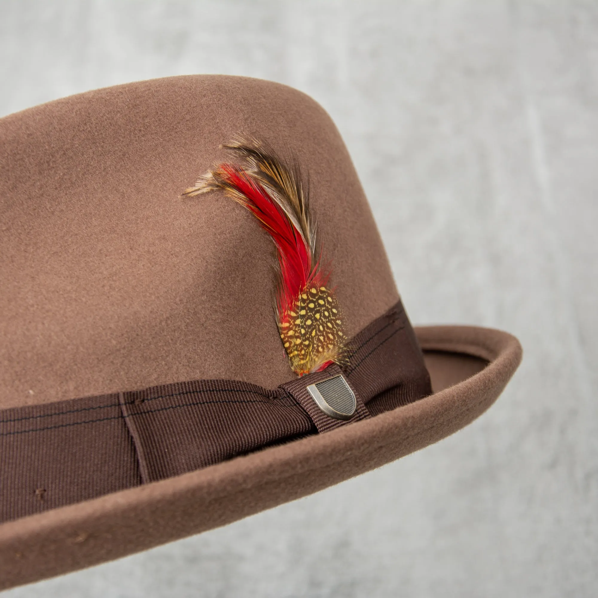 Brixton Gain Fedora - Bison