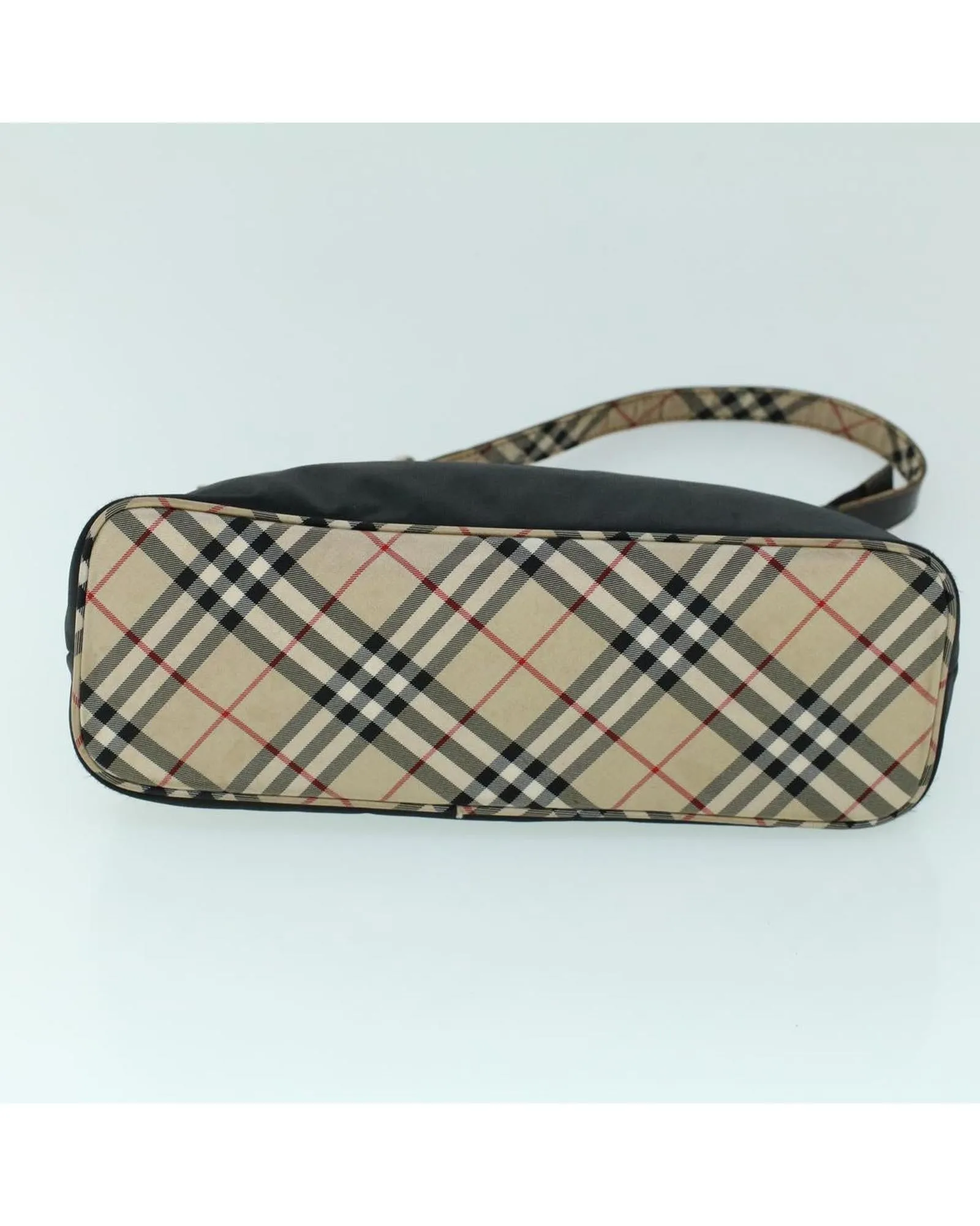 BURBERRY Small Nova Check Bag Black