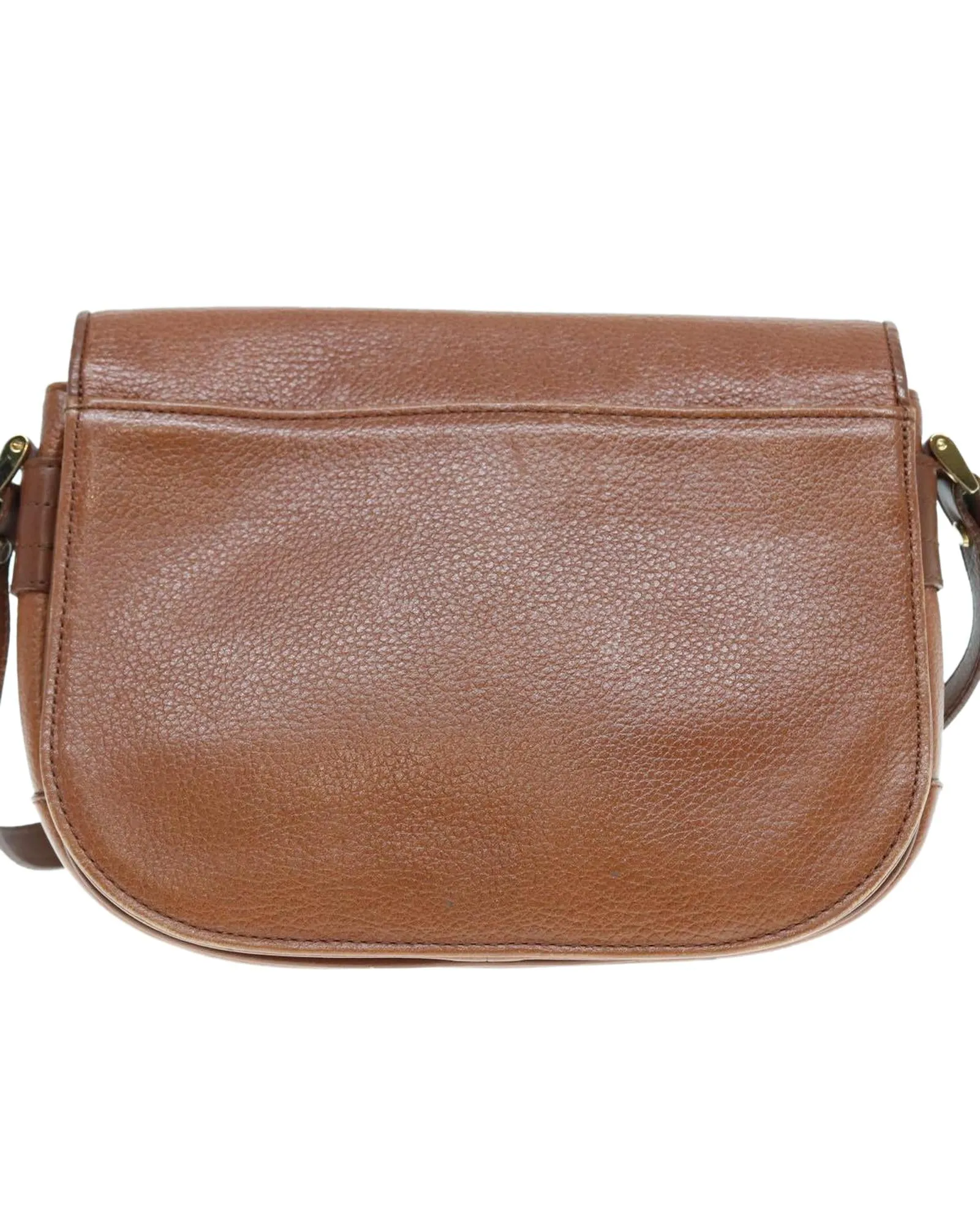 Burberry Tan Leather Shoulder Bag