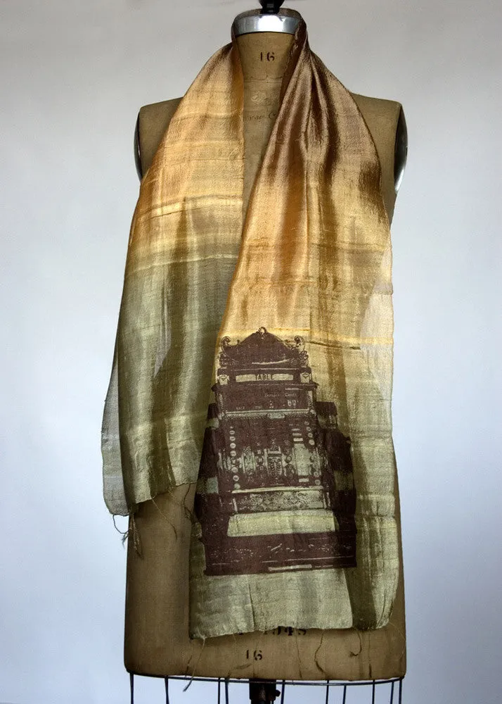 Cash Register Silk Scarf