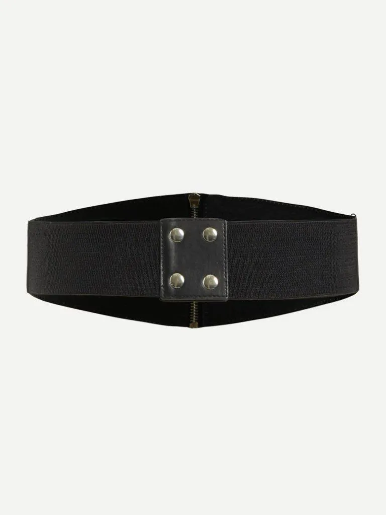 Chain Linked Zipper Belt