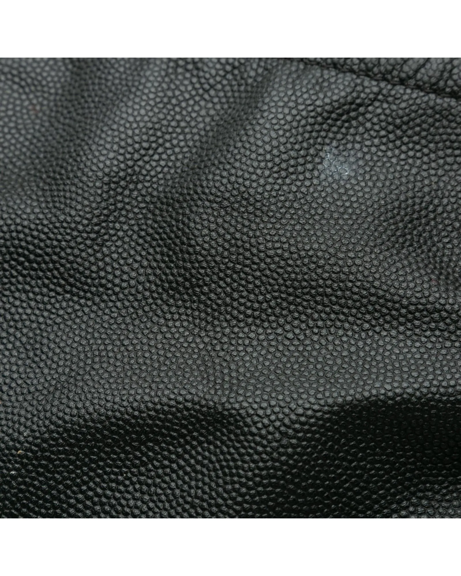 Chanel 255 Reissue Black Caviar Leather Hobo Bag