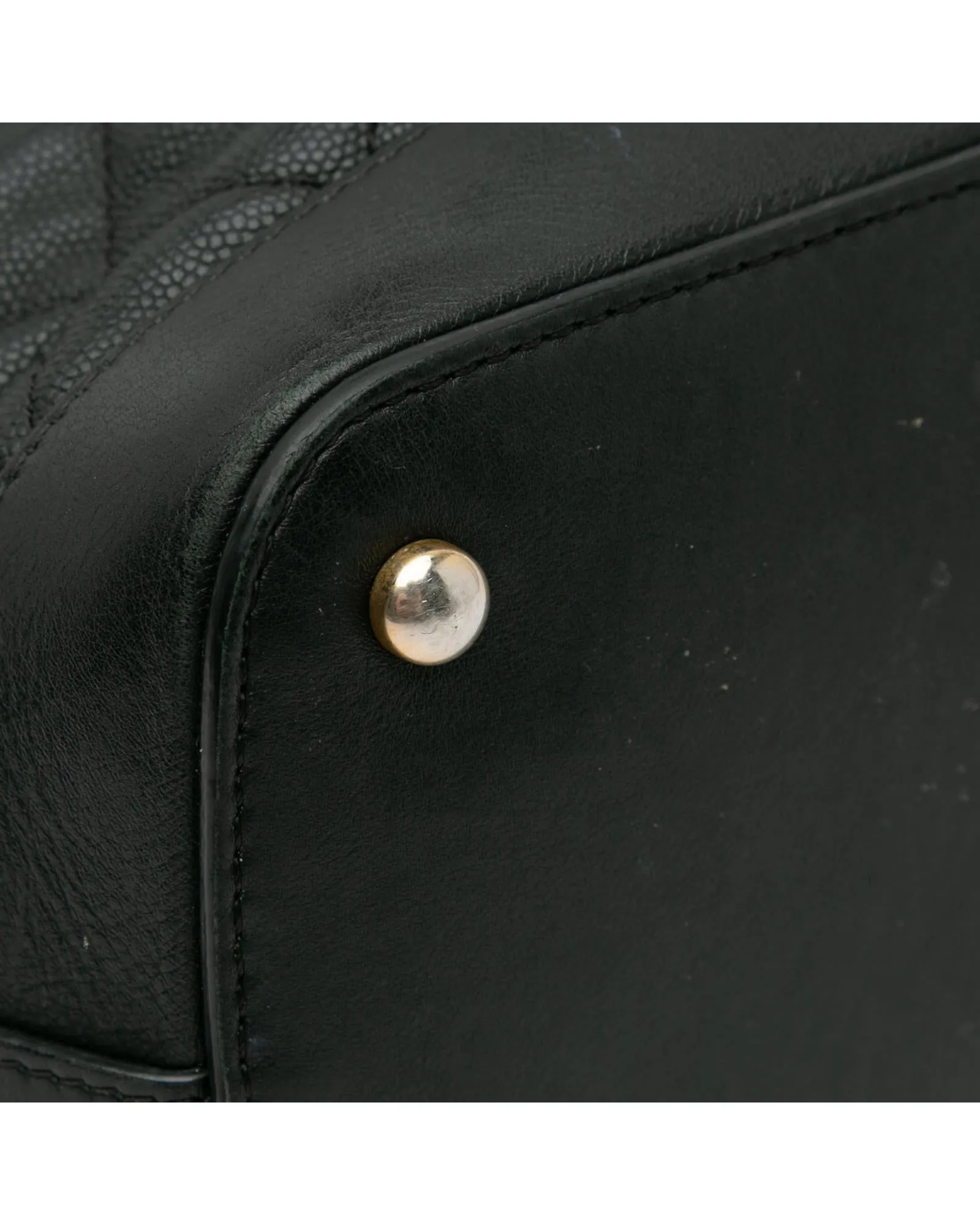 Chanel 255 Reissue Black Caviar Leather Hobo Bag