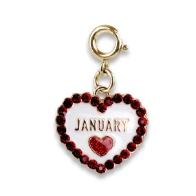 Charm It Gold Birthstone January