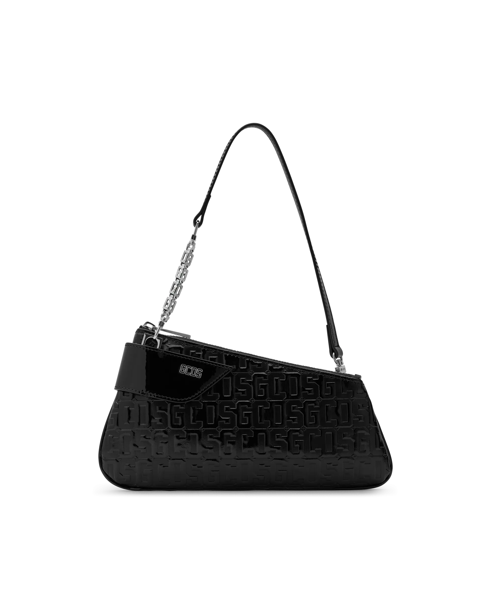 Comma Notte Patent Monogram Bag