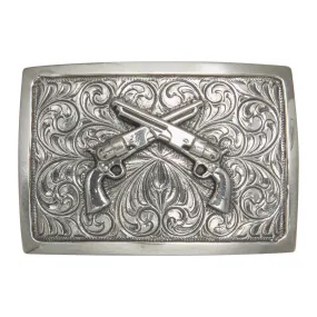 Crossed Pistols Iconic Classic Buckle