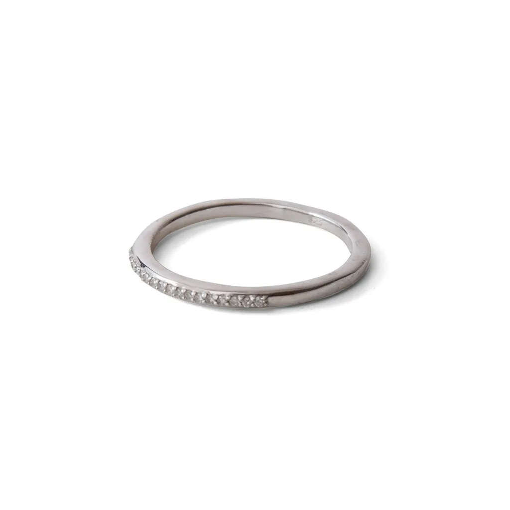 Diamond Stackable Band