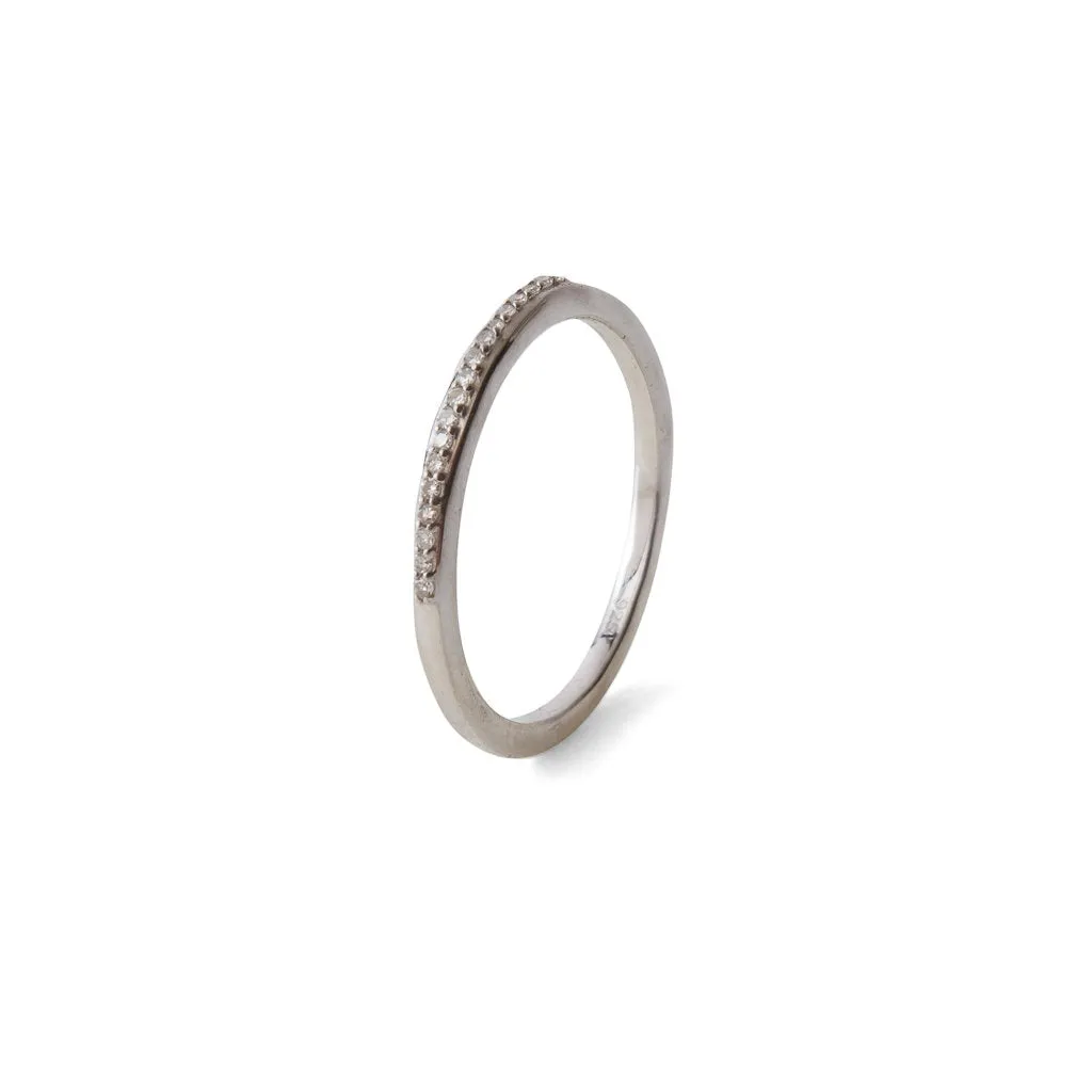 Diamond Stackable Band