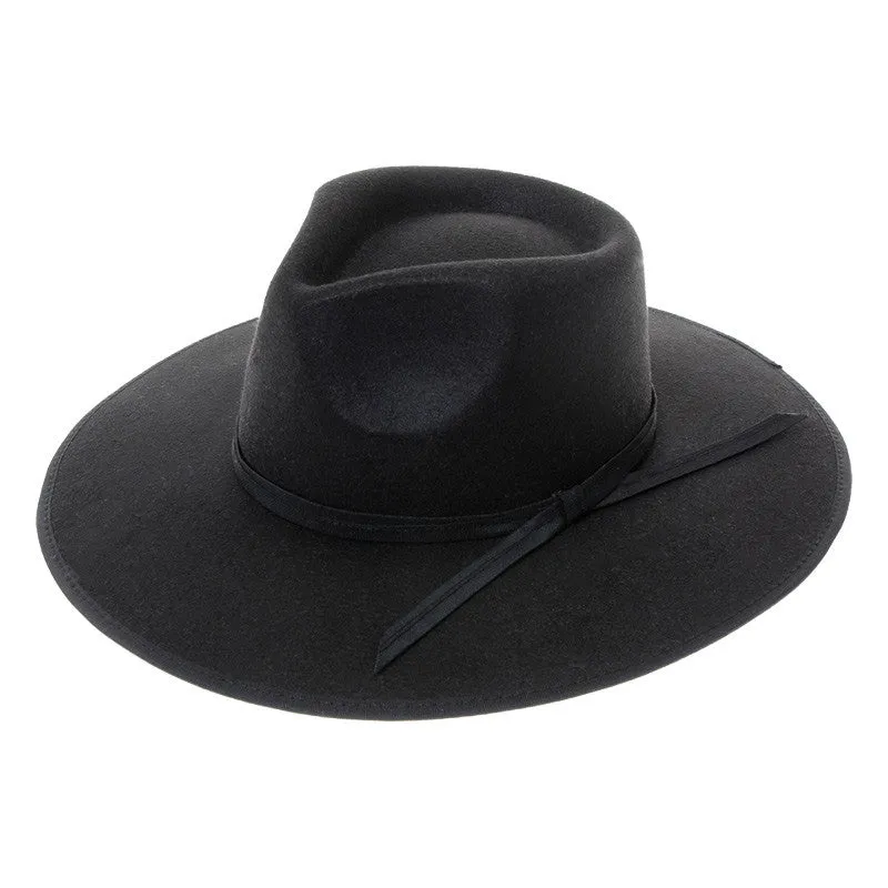 DNMC - Large Brim Vegan Felt Rancher Hat