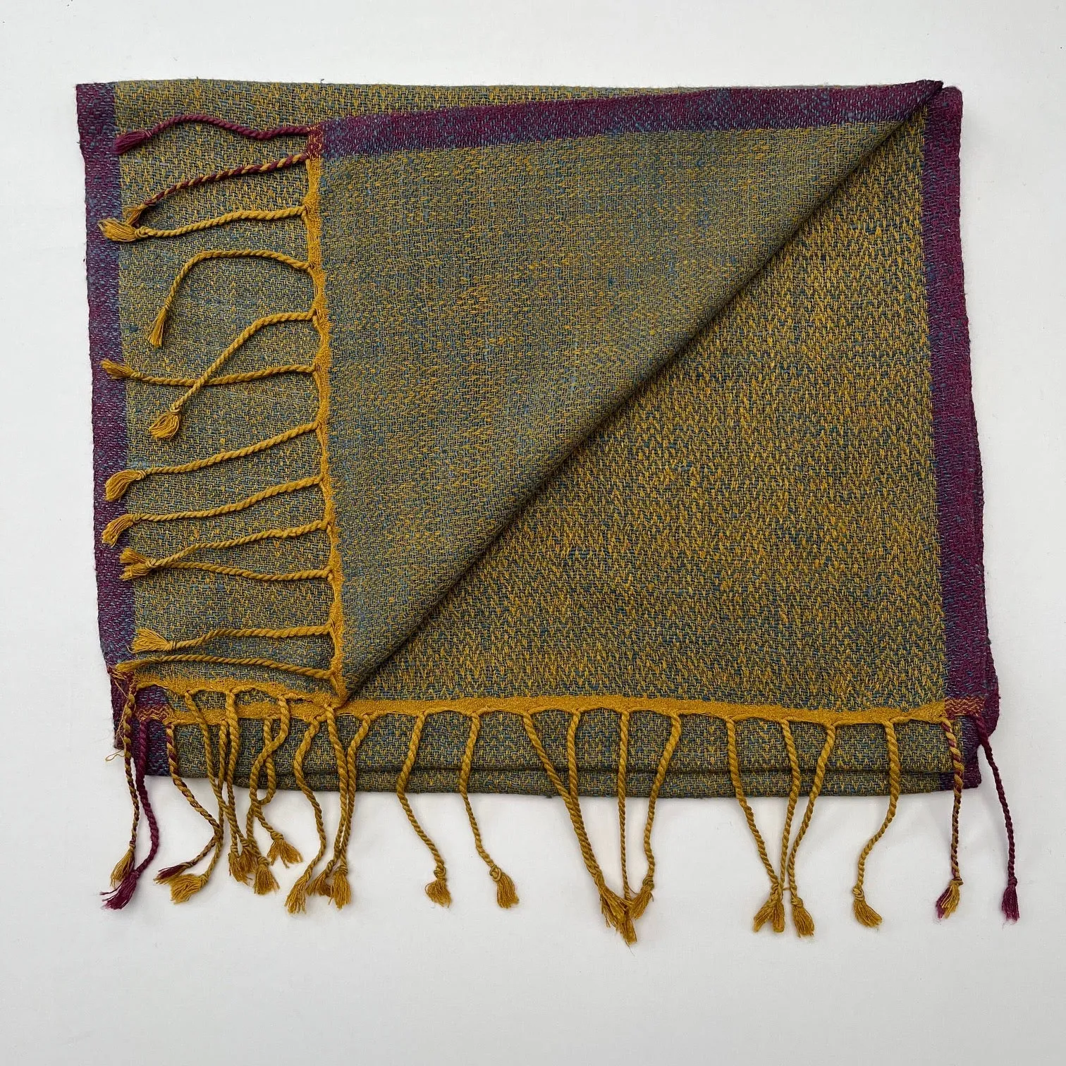 Dora -Hand Woven Eri Silk Scarf