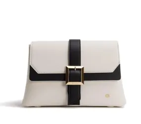 Emily - White Crossbody/Clutch Bag