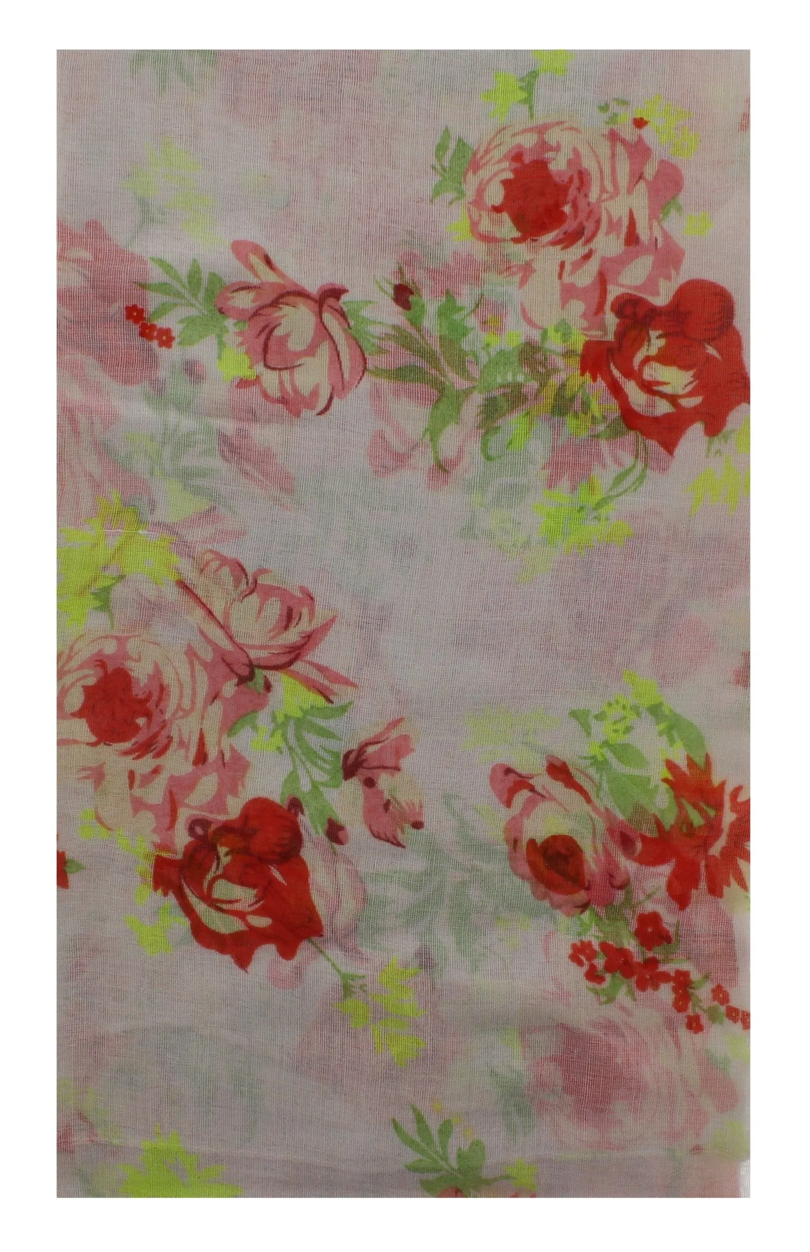 Floral Print Scarf