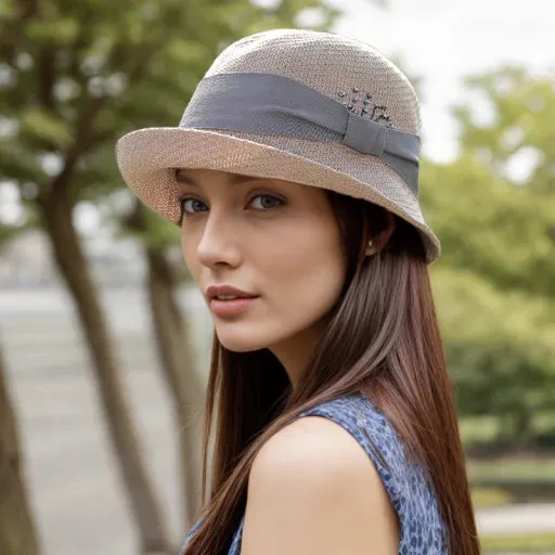 Hepburn Style Small Top Sun Hat Women's 2024 New Hat