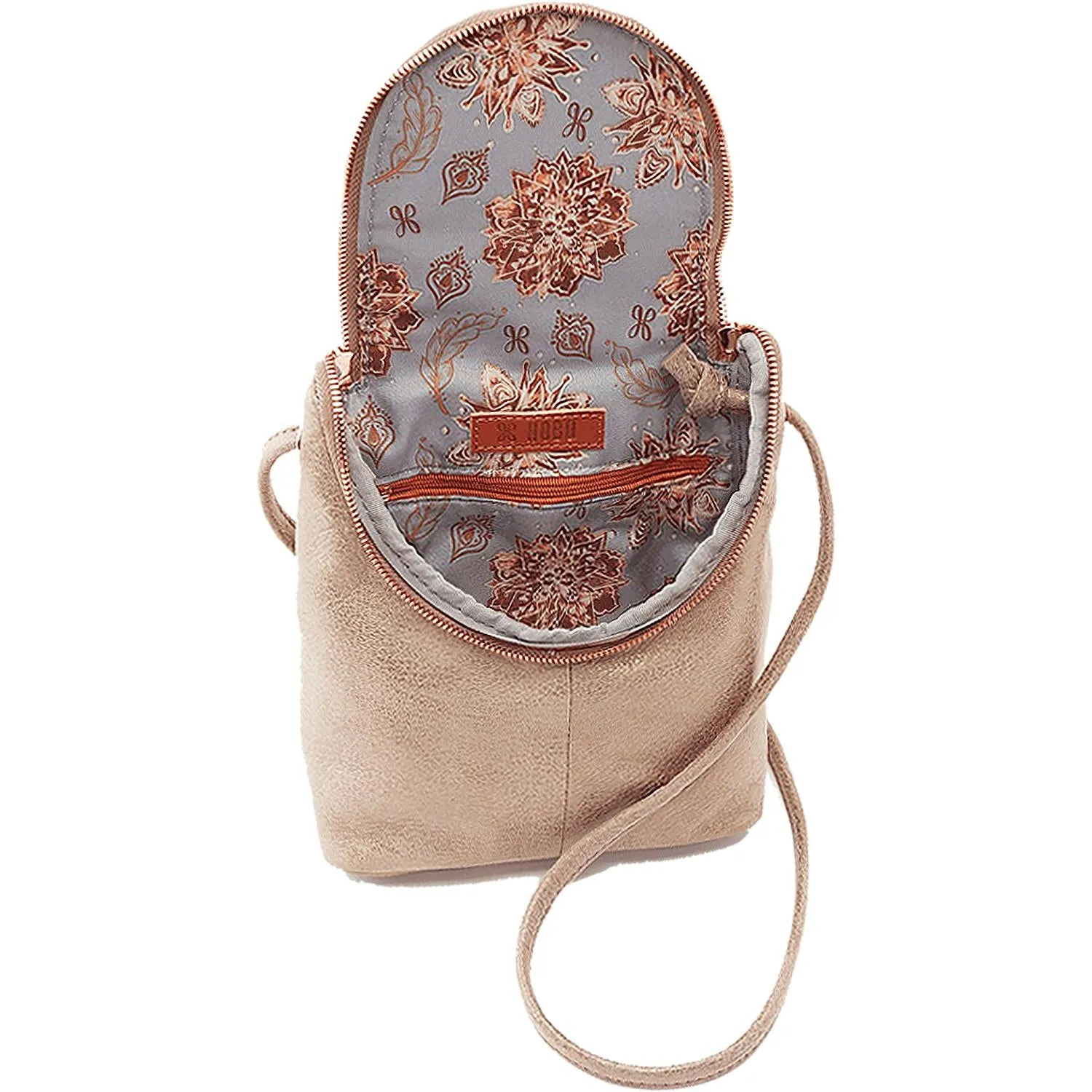 Hobo Fern Rose Dust Metallic Hide Leather