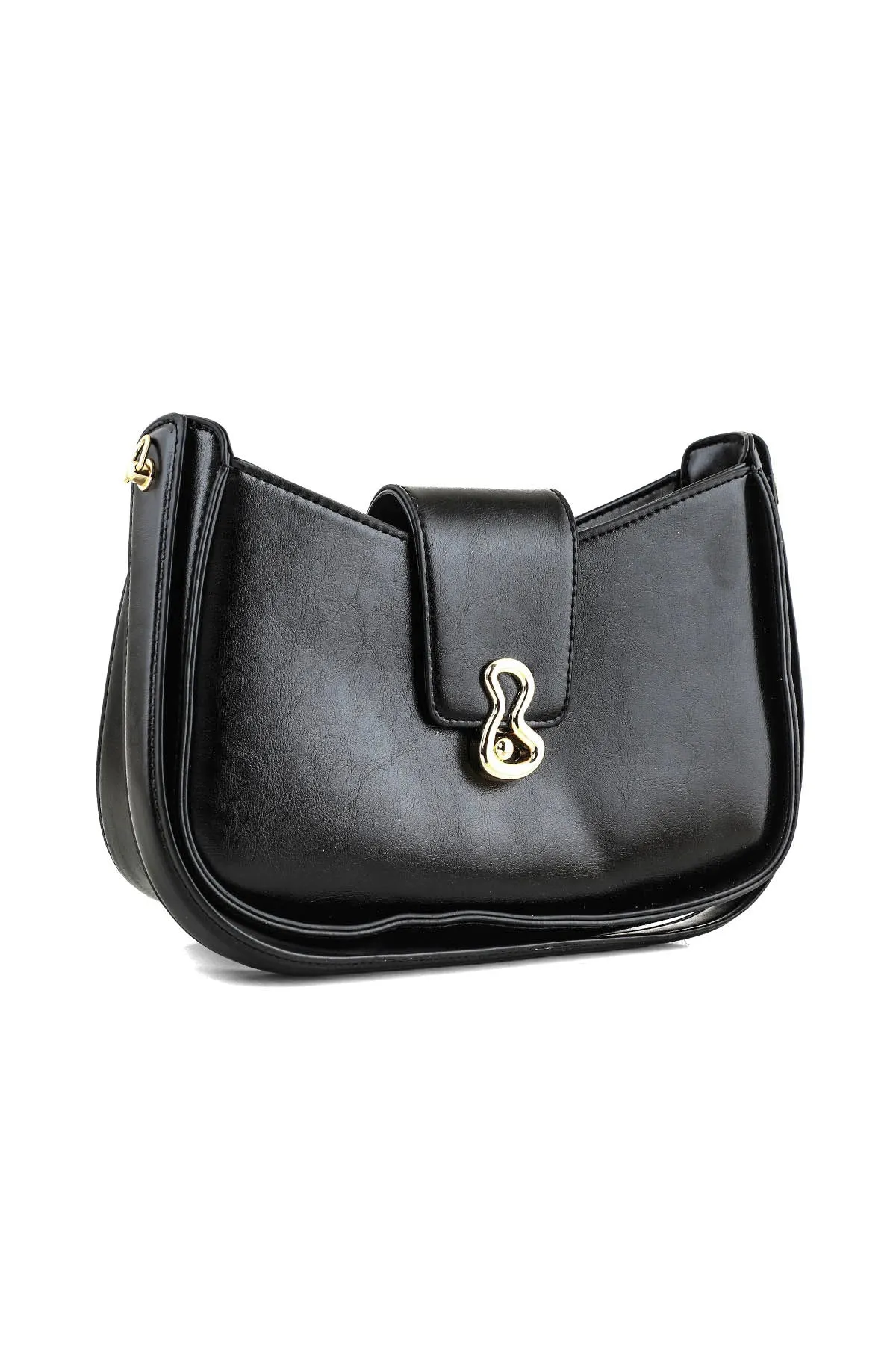 Hobo Hand Bags B14974-Black