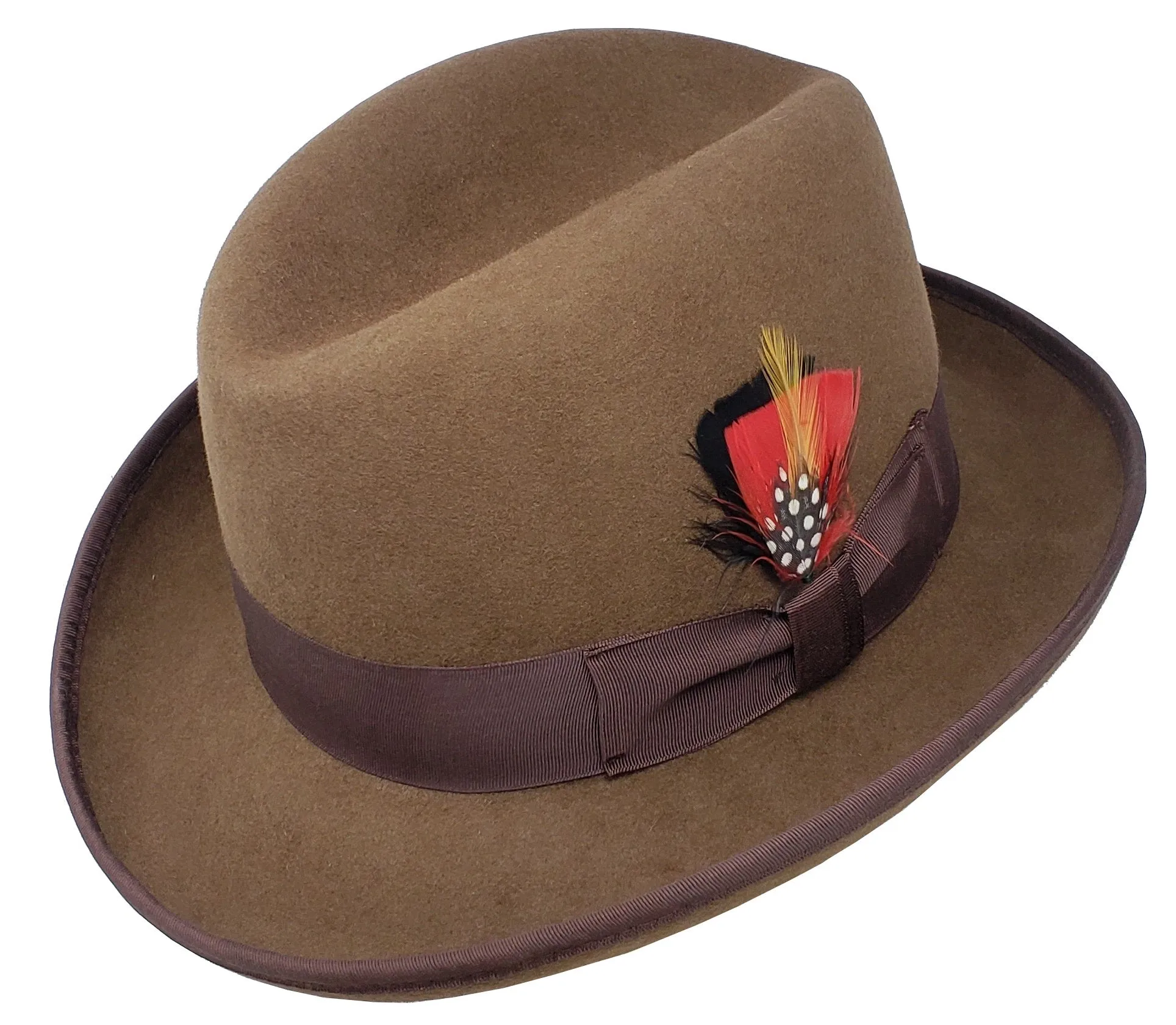 Homburg Style Godfather Hats | 100% Wool Felt | Different Touch