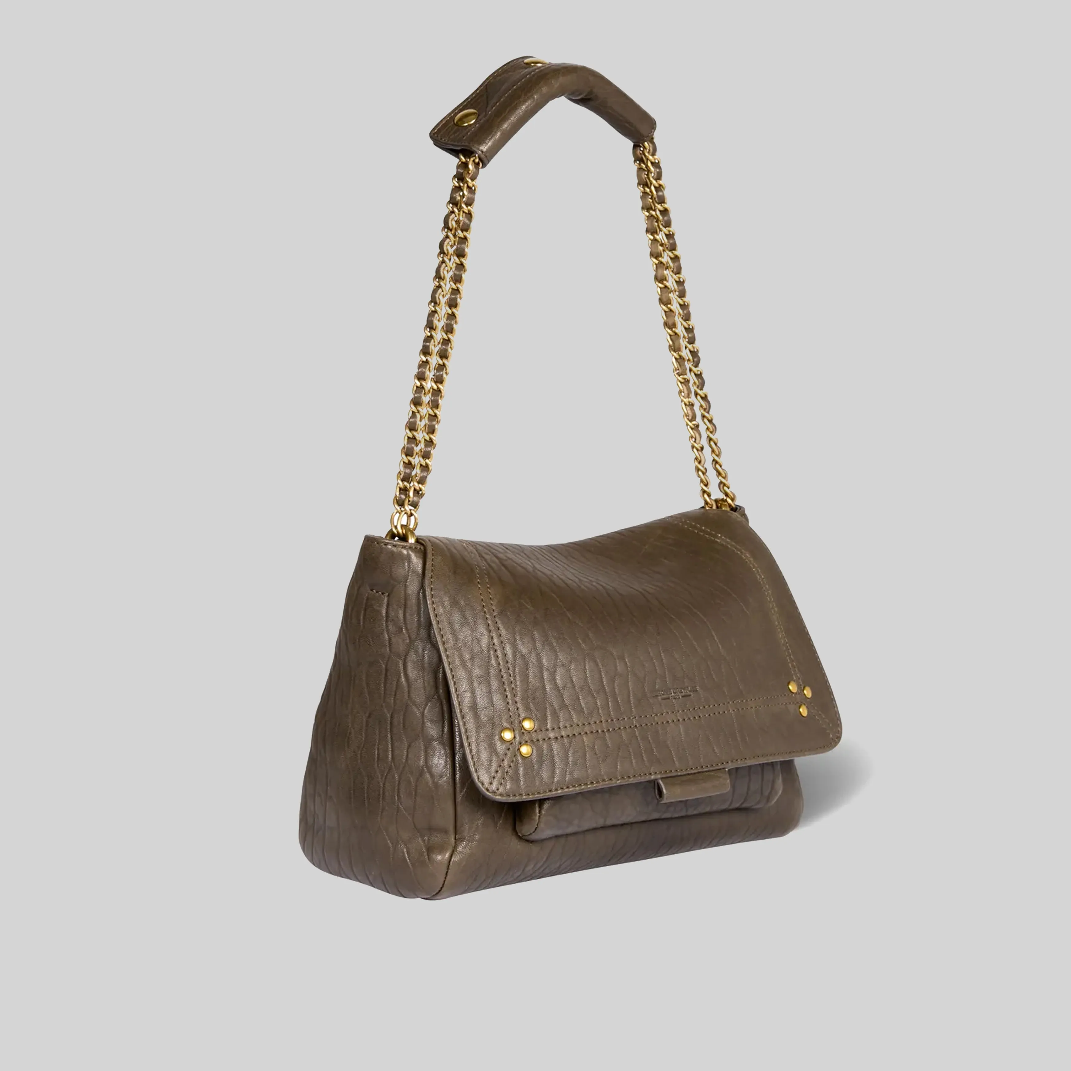 JEROME DREYFUSS BAG LULU M AG LICHEN