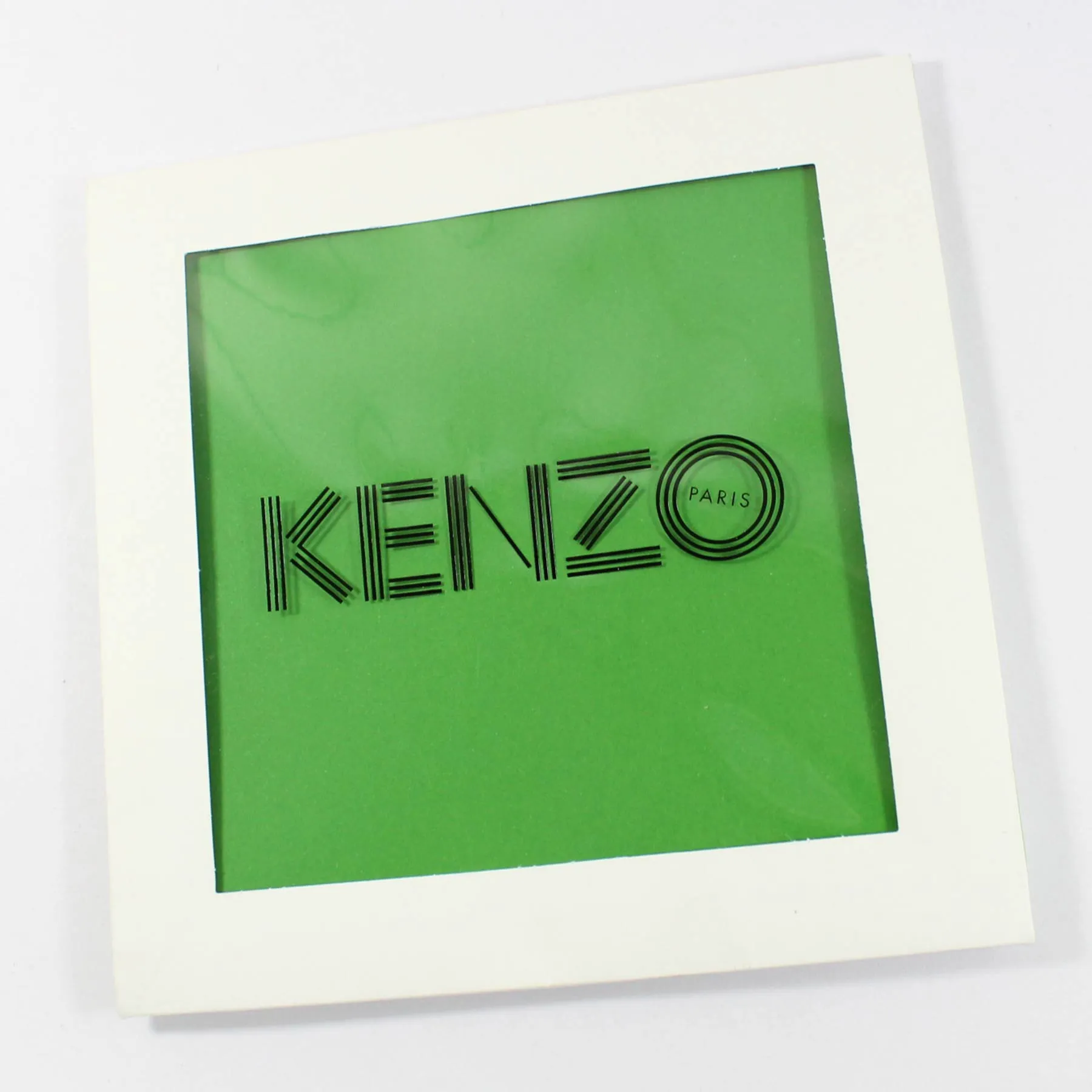 Kenzo Scarf Light Pink Logo Design - Extra Large Modal Silk Wrap SALE