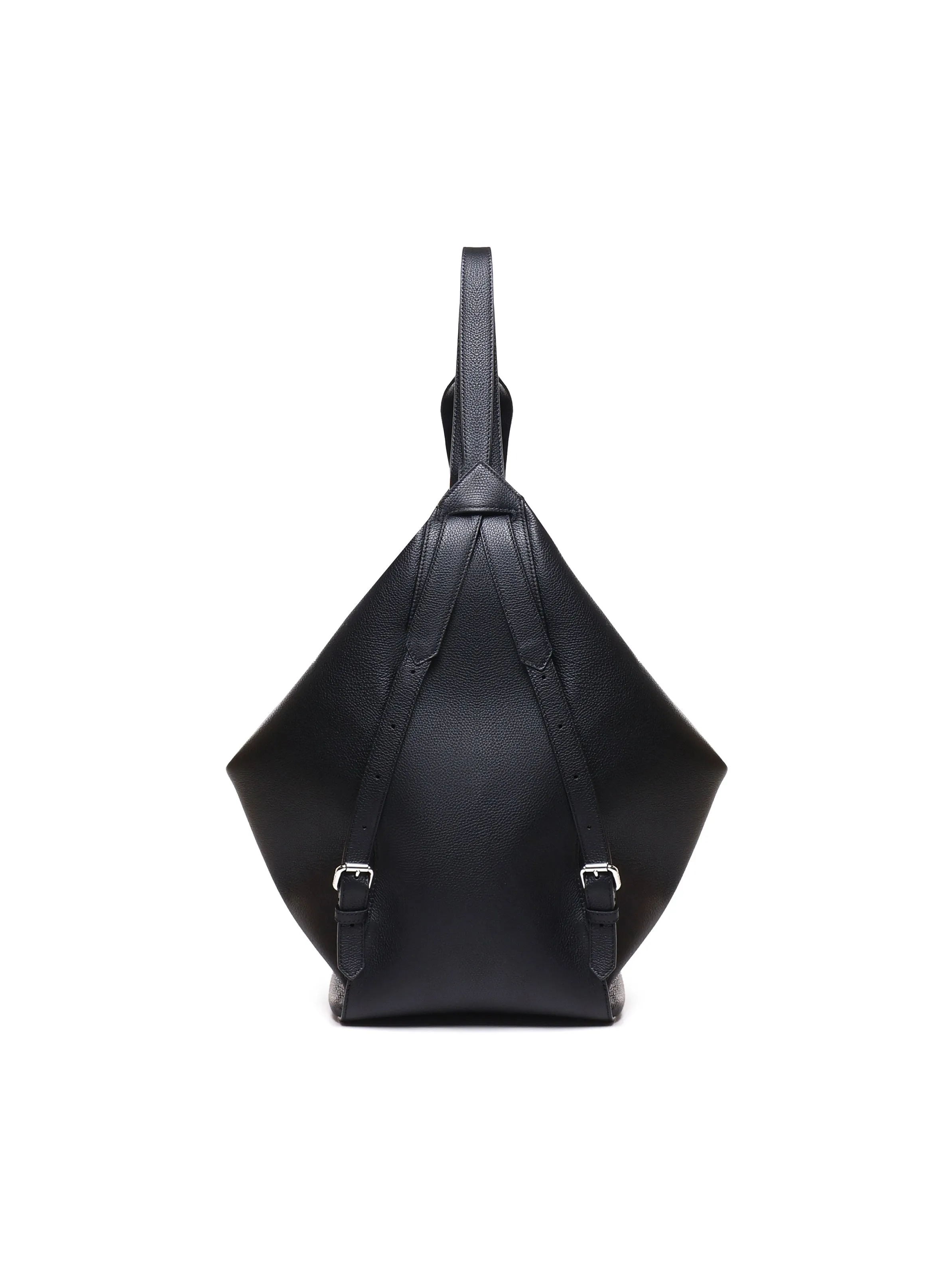 Large Melon Backpack Bag in Black