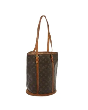 LOUIS VUITTON Monogram Canvas Bucket Shoulder Bag