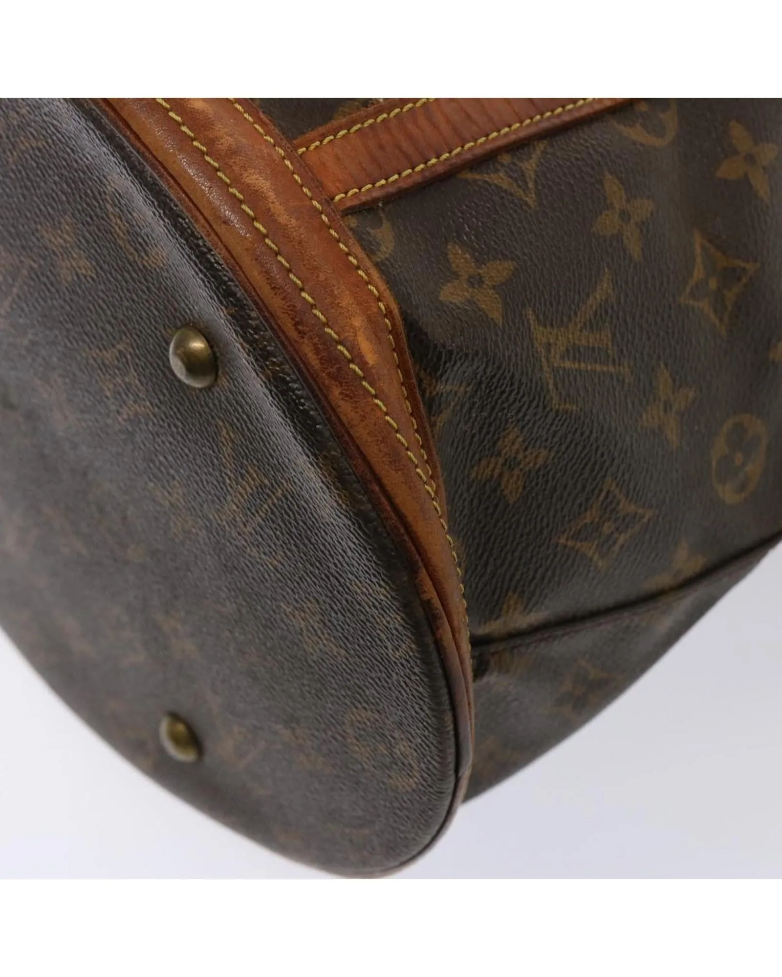 LOUIS VUITTON Monogram Canvas Bucket Shoulder Bag