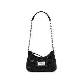 Micro Glam Slam Hobo Bag in Black