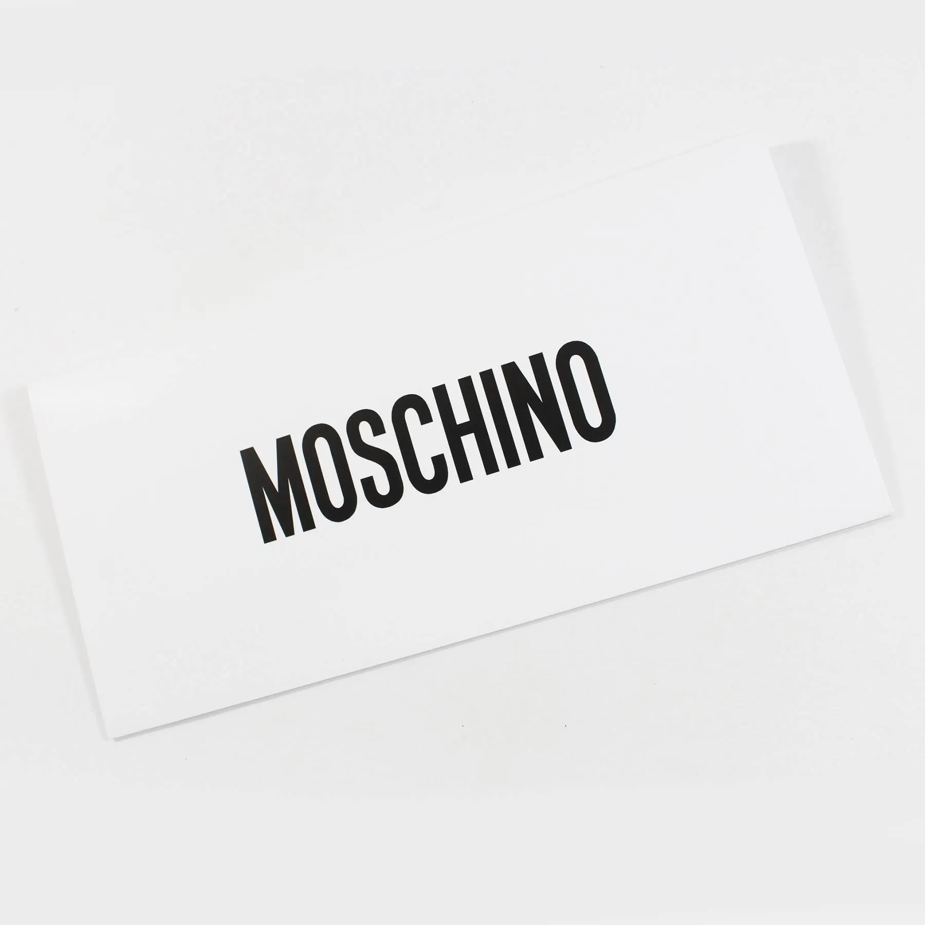 Moschino Small Scarf Belts With Gold MOSCHINO Design - Crepe Silk SALE