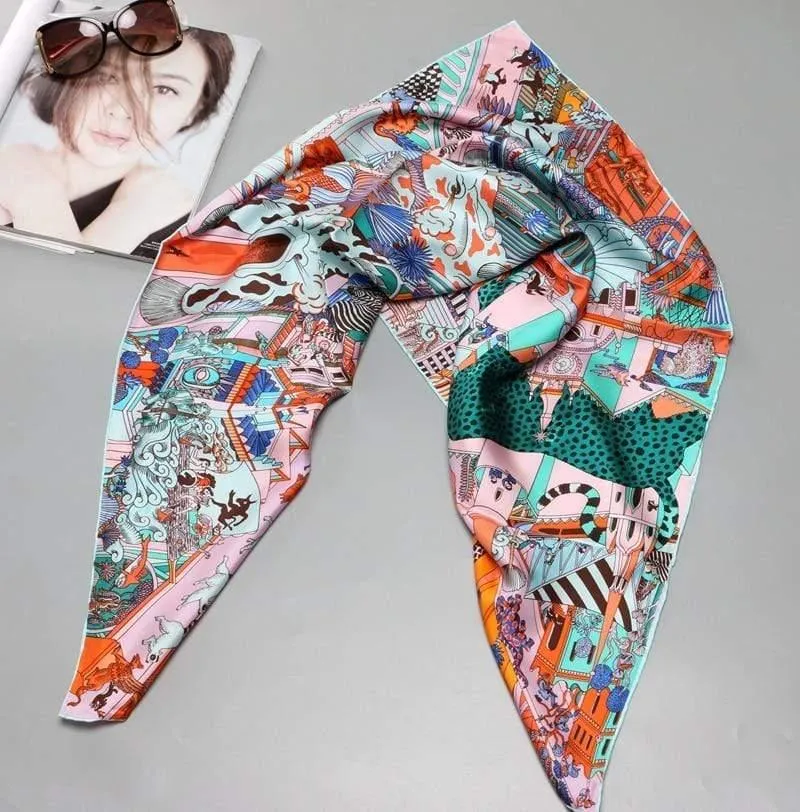 NEW 100% Silk Scarf Shawl