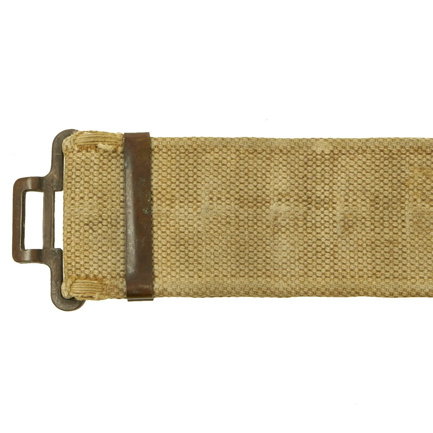 Original Australian WWI Souvenir P1907 Web Belt with 16 Attached Buttons, Badges & Insignia