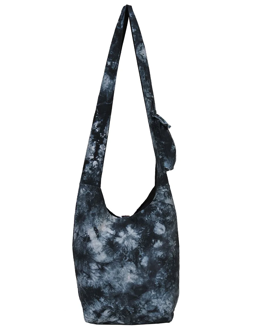 Owl Print Tie Dye Bag