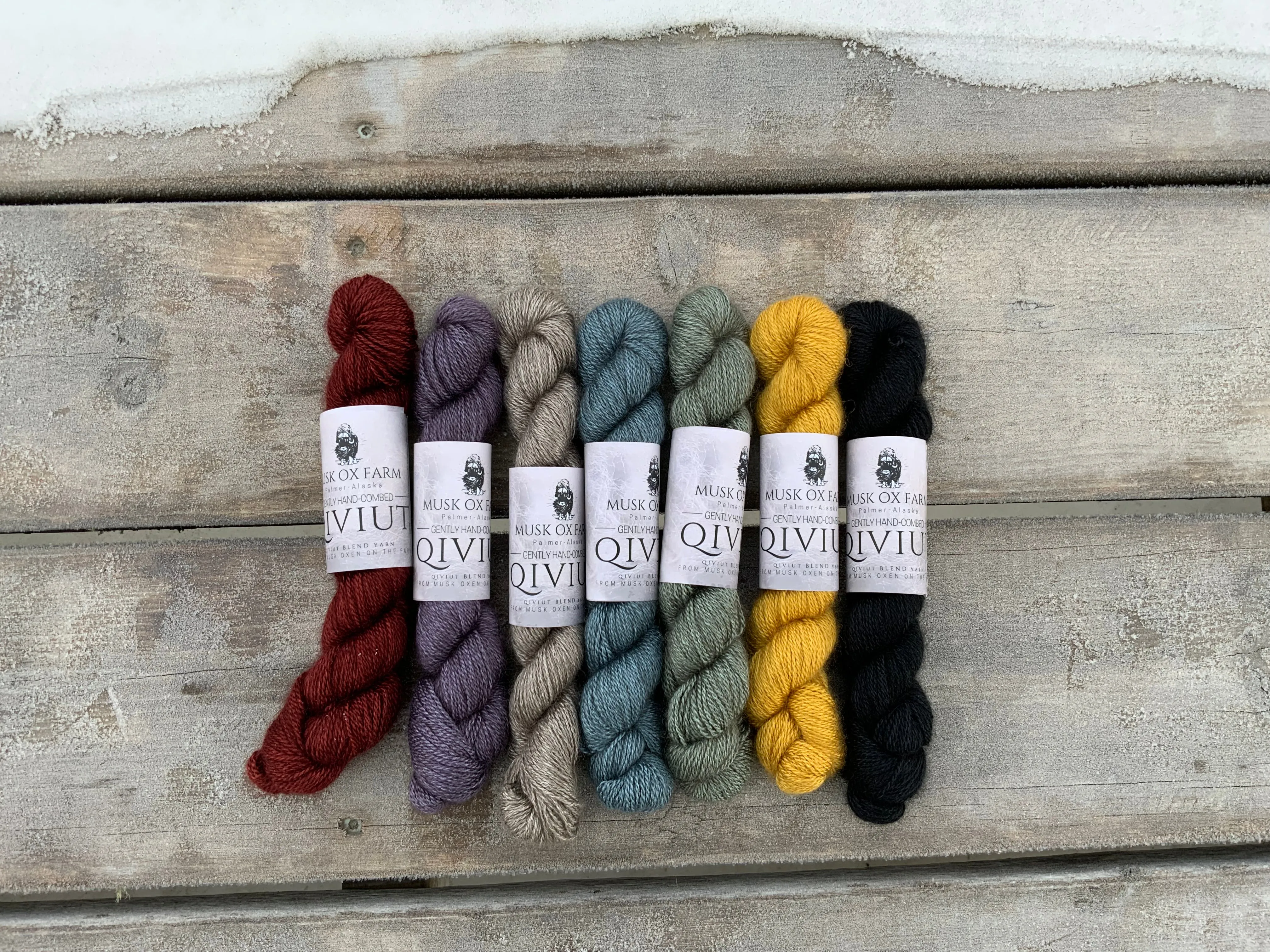 Qiviut & Silk Blend Yarn