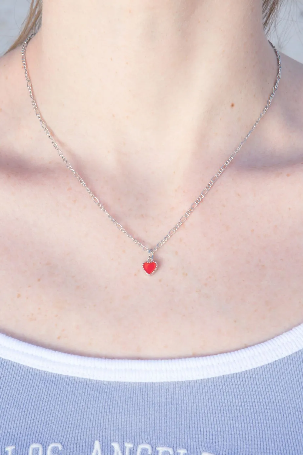 Red Heart Necklace