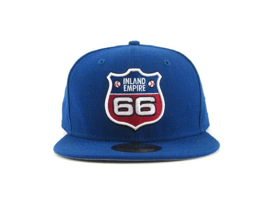 San Bernandino Inland Empire 66ers New Era 5950 Fitted Hats (TEAM COLORS)