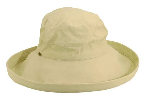 Scala - Cotton Canvas Upbrim Hat