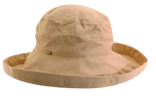 Scala - Cotton Canvas Upbrim Hat