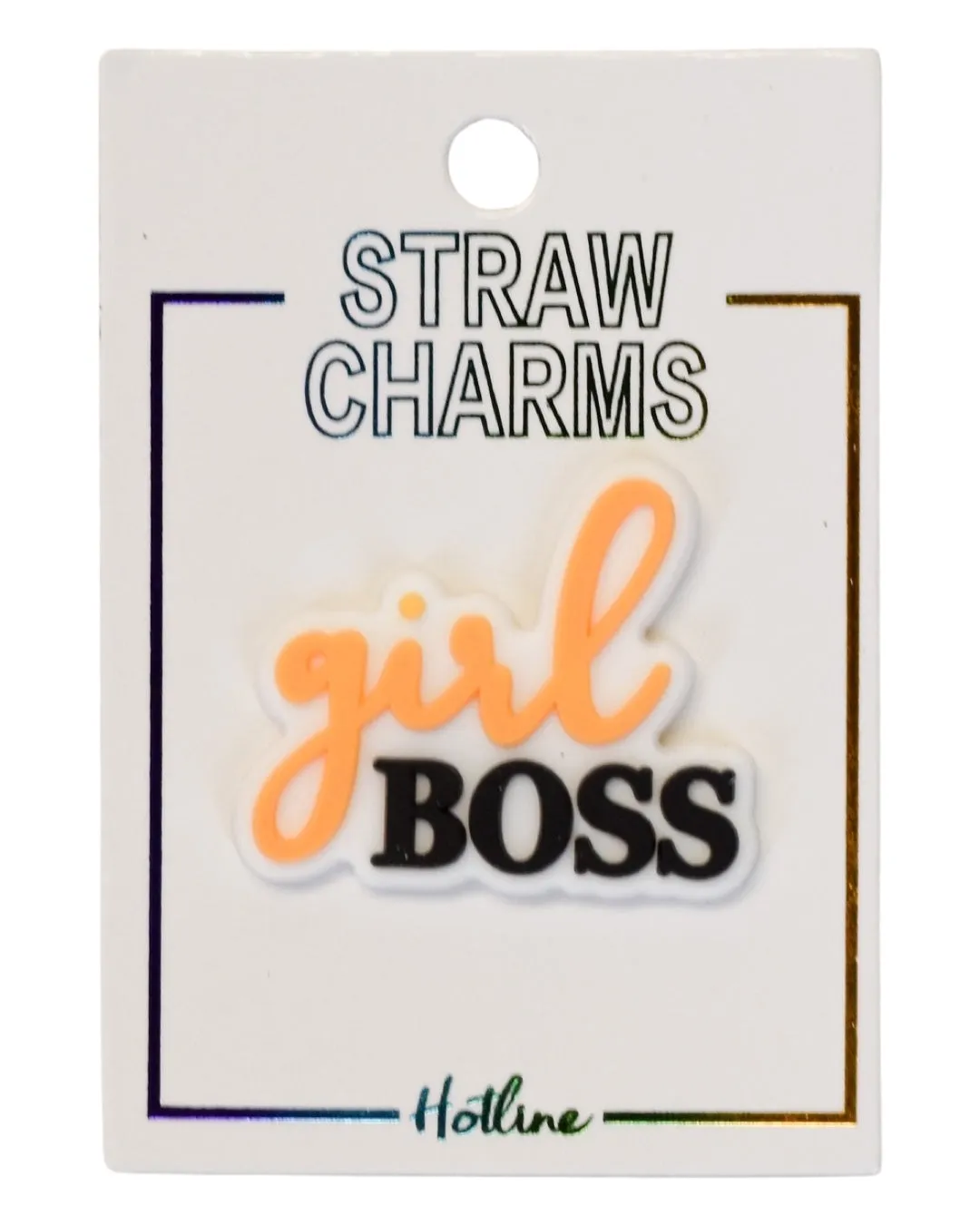 Straw Charms (Phrases & Sayings)