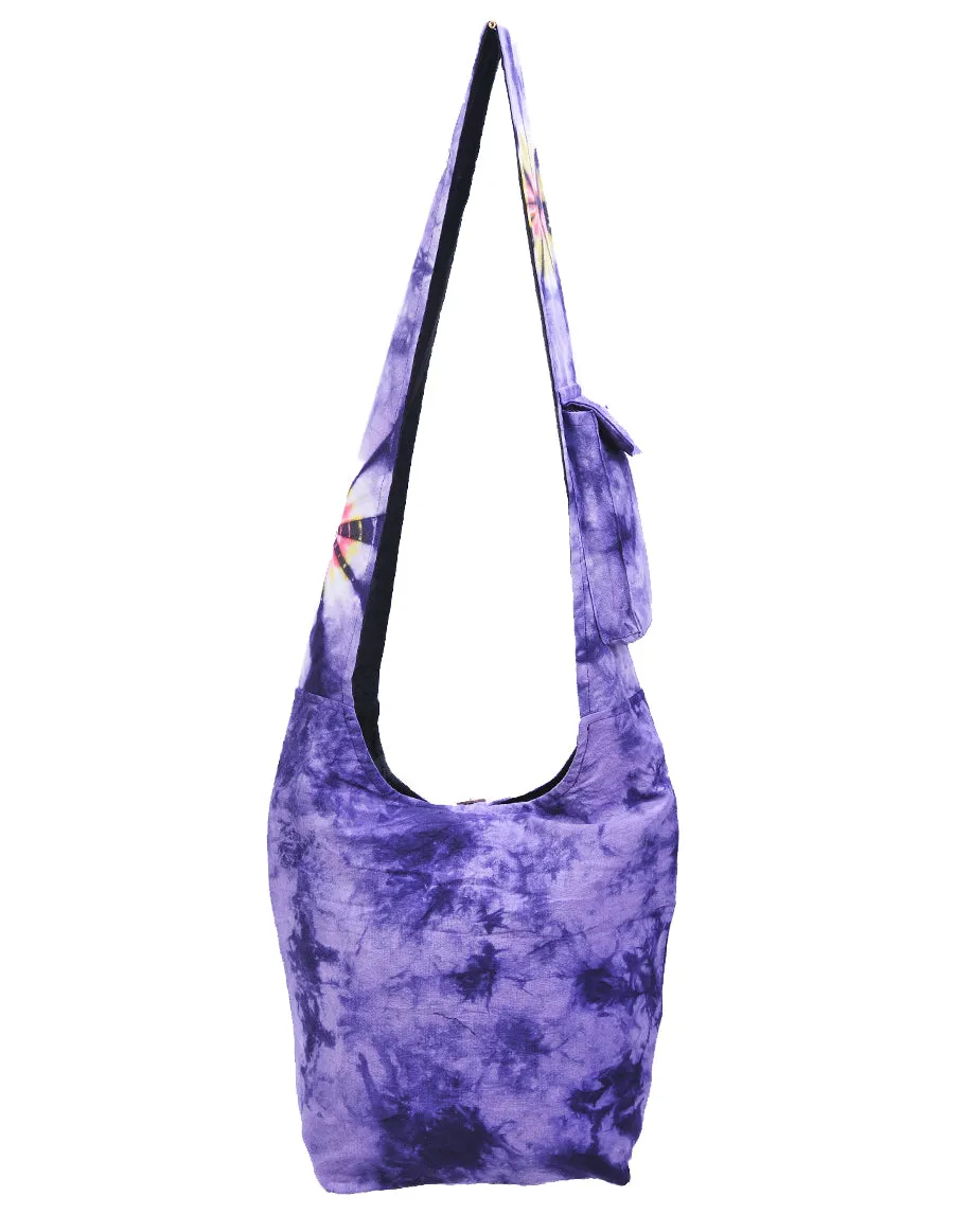 Tie Dye Cotton Hobo Bag