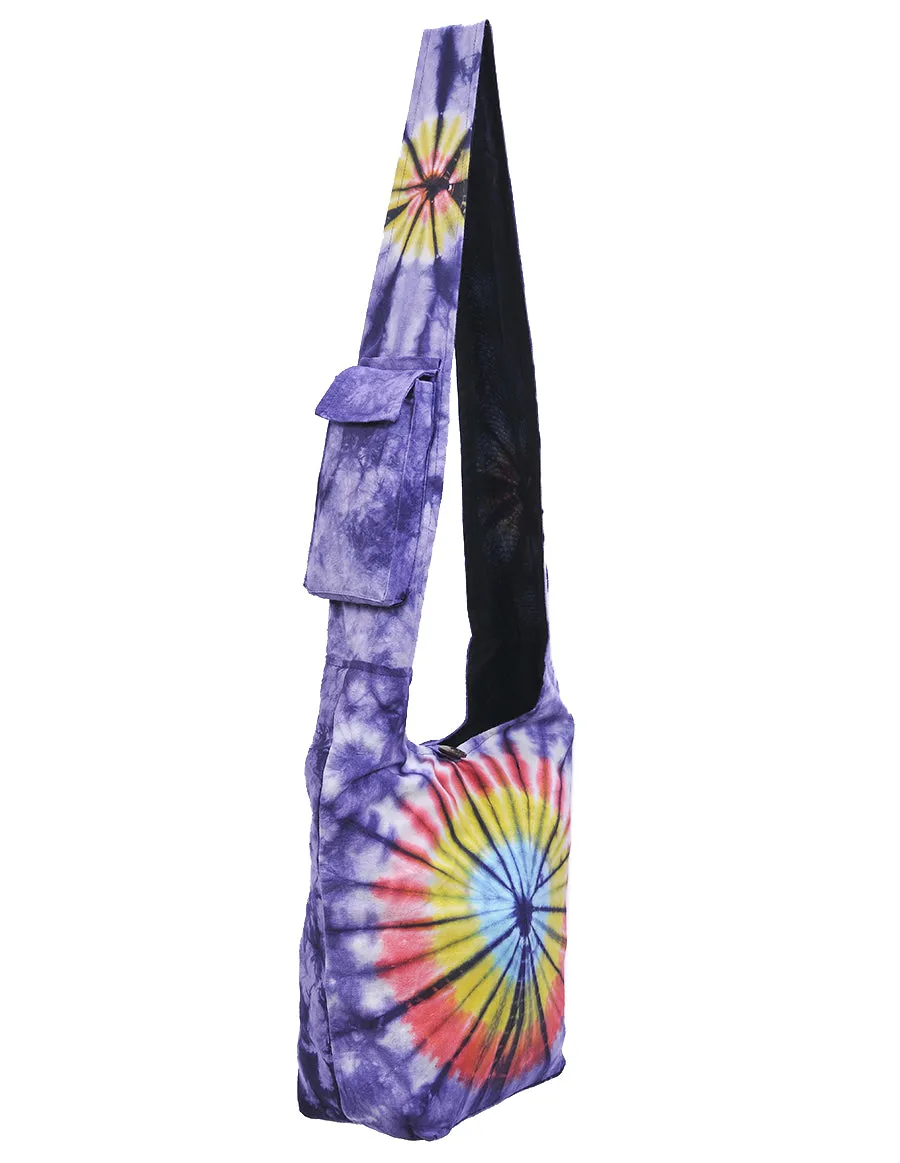 Tie Dye Cotton Hobo Bag