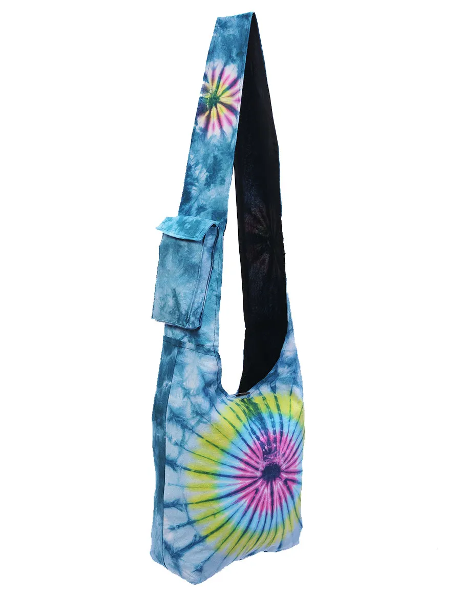 Tie Dye Cotton Hobo Bag