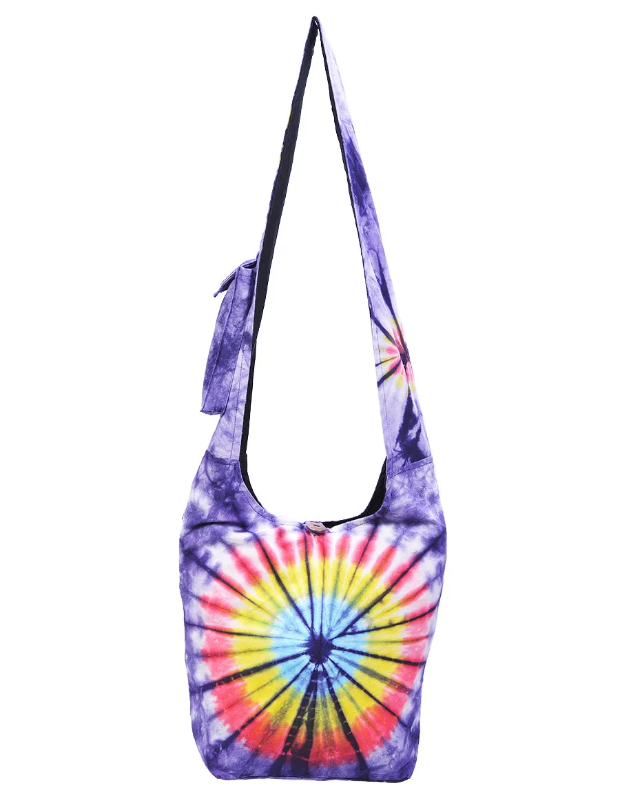 Tie Dye Cotton Hobo Bag