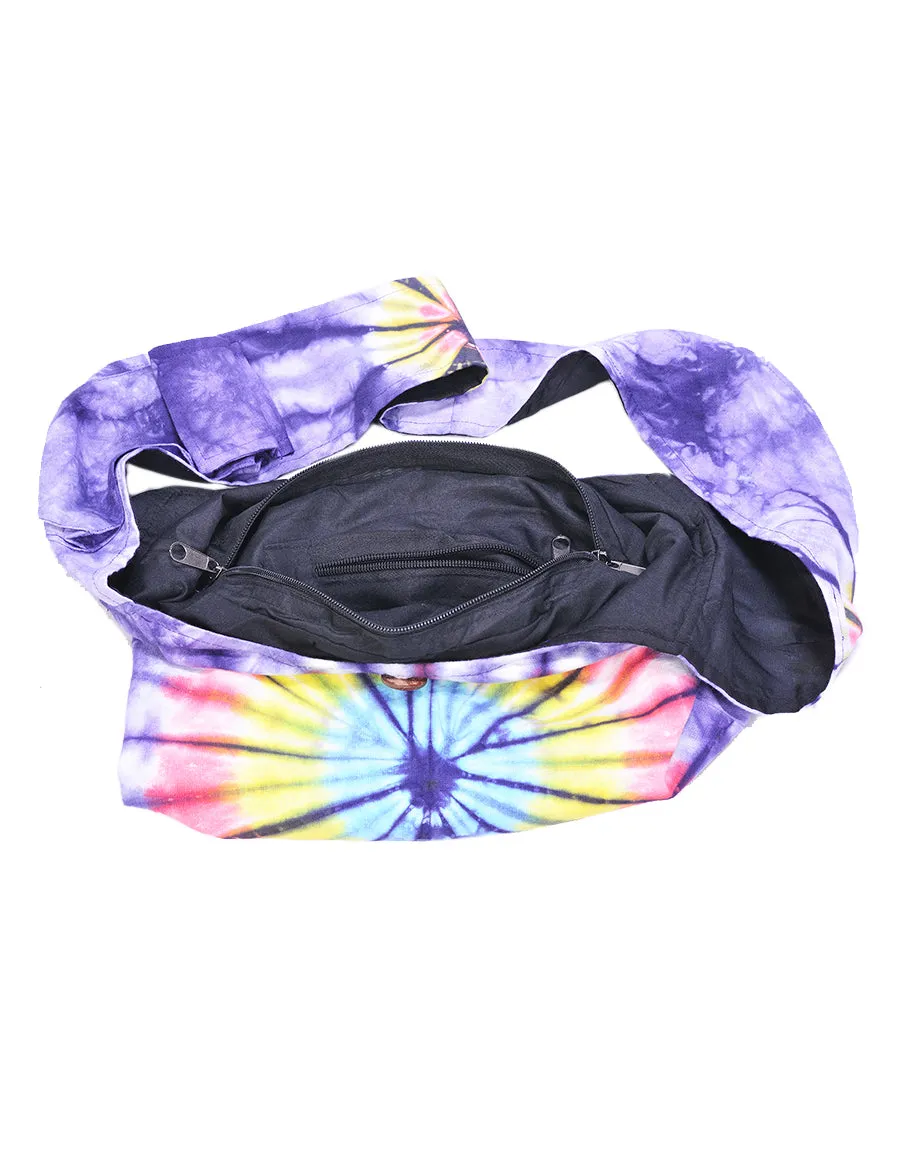 Tie Dye Cotton Hobo Bag