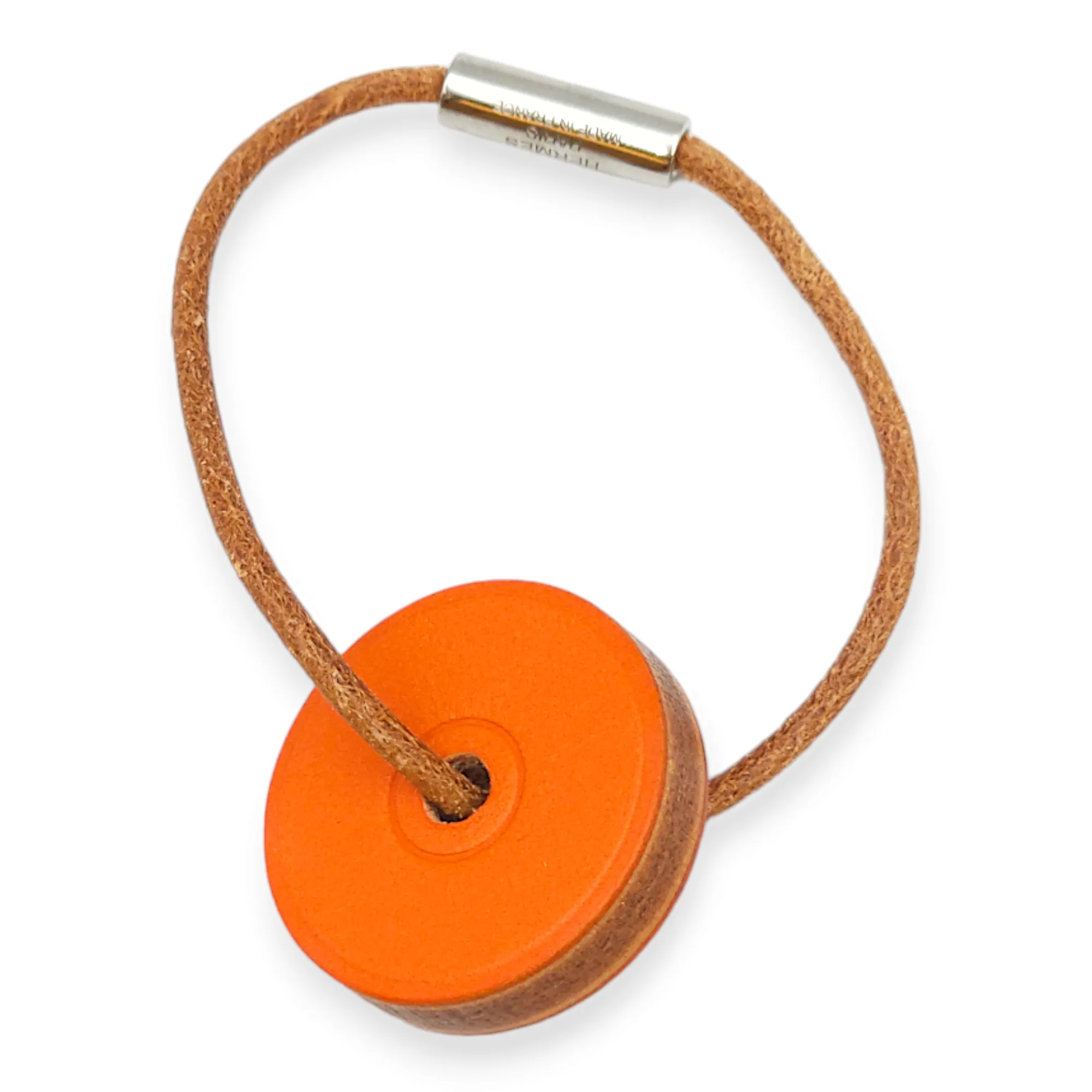 Token Key Ring Orange Charm