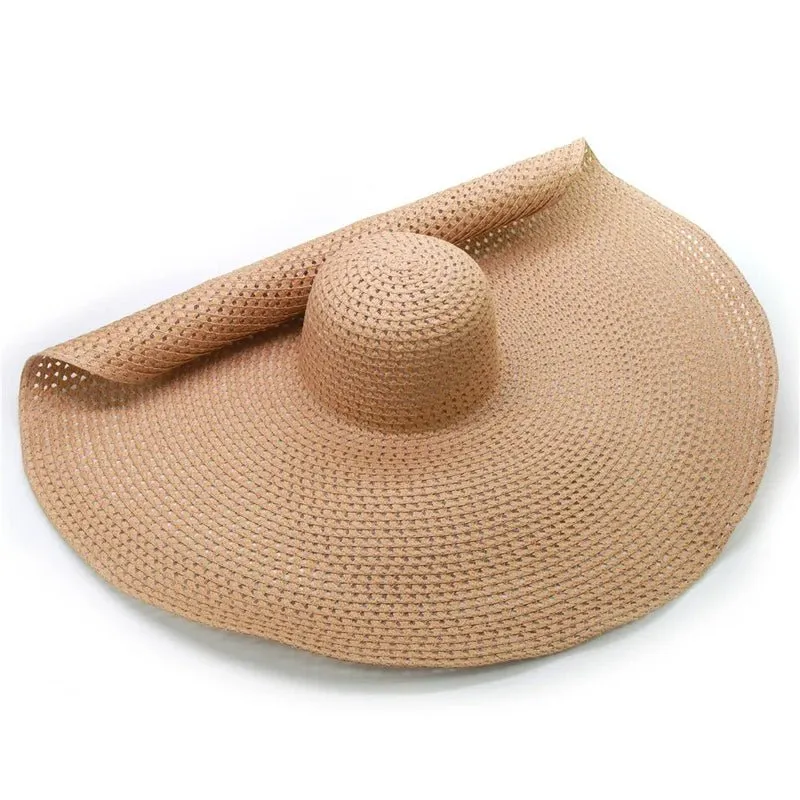 Wide Brim Hats for Women: Extra-Large & Foldable