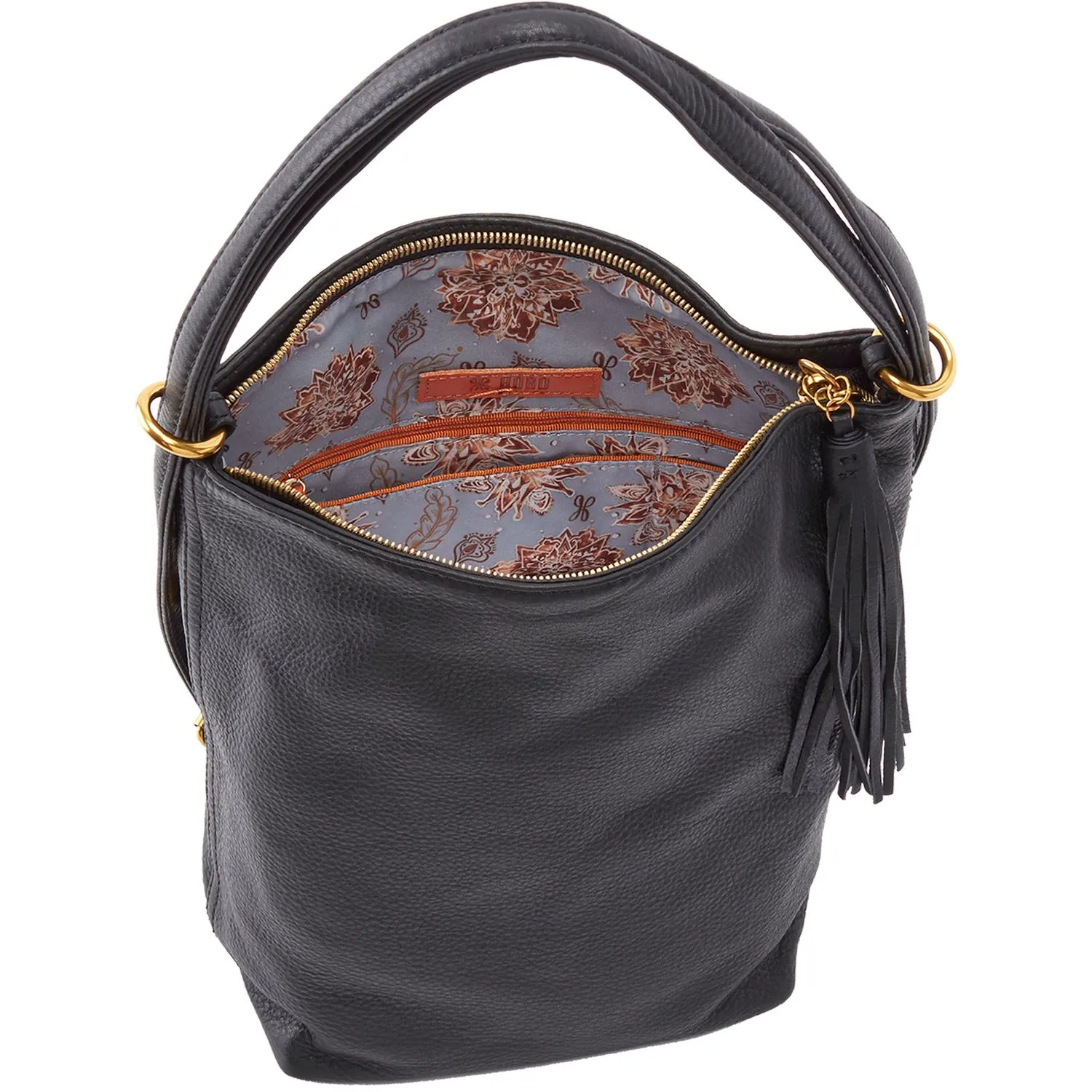 Women's Hobo Blaze Black Leather